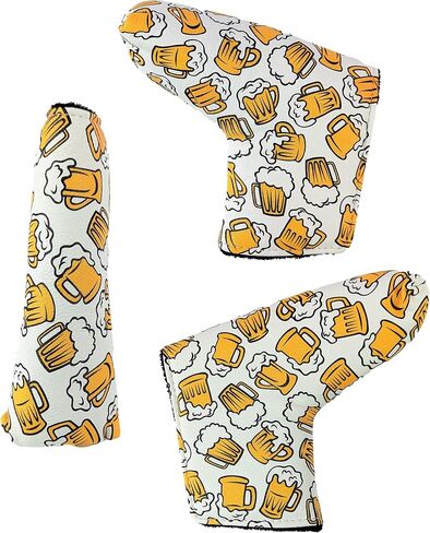 Limited Edition Golf Beer Pattern - Driver Head Cover - Tour Quality Golf Club Cover - Style and Customize Your Golf Bag in Saudi Arabia