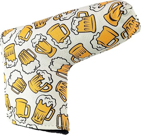 Limited Edition Golf Beer Pattern - Driver Head Cover - Tour Quality Golf Club Cover - Style and Customize Your Golf Bag in Saudi Arabia