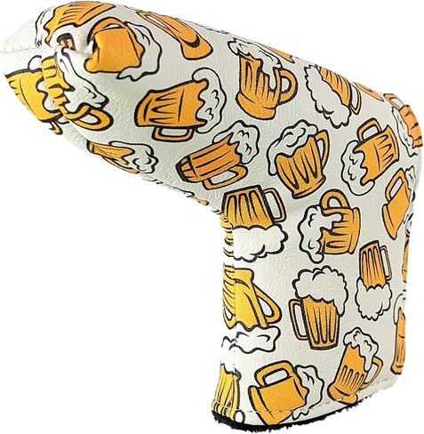 Limited Edition Golf Beer Pattern - Driver Head Cover - Tour Quality Golf Club Cover - Style and Customize Your Golf Bag in Saudi Arabia