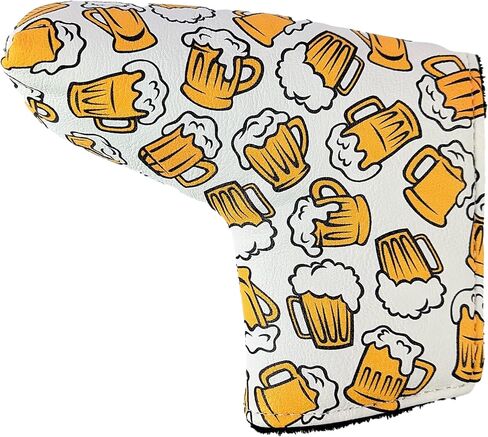 Limited Edition Golf Beer Pattern - Driver Head Cover - Tour Quality Golf Club Cover - Style and Customize Your Golf Bag in Saudi Arabia