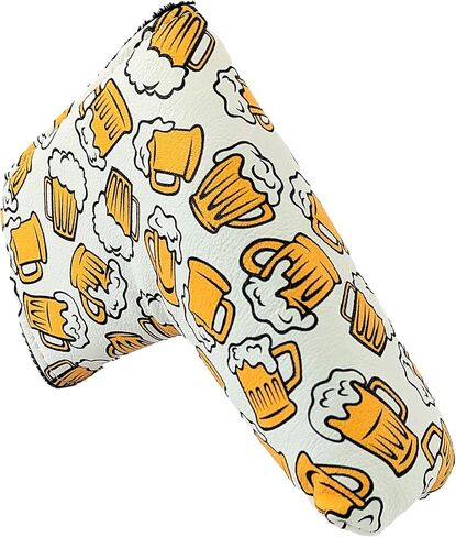 Limited Edition Golf Beer Pattern - Driver Head Cover - Tour Quality Golf Club Cover - Style and Customize Your Golf Bag in Saudi Arabia