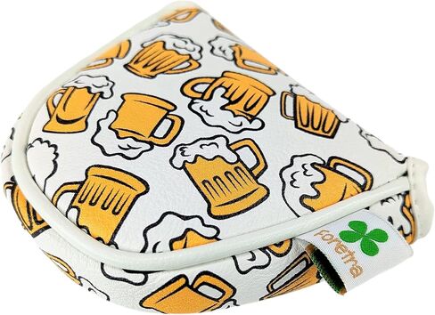 Limited Edition Golf Beer Pattern - Driver Head Cover - Tour Quality Golf Club Cover - Style and Customize Your Golf Bag in Saudi Arabia