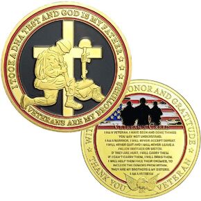 Veterans Creed Challenge Coin 1 unit Uncertified/Seller Graded