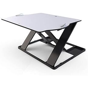 Opløft Standing Desk Converter | Lightweight Scandinavian Design, Height-Adjustable Sit to Stand Desk for Computers & Laptops