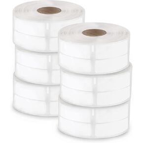 enKo [6 Rolls, 6000 Labels] Address, Shipping & Barcode Labels 30333 (1/2" x 1") Compatible for Dymo LabelWriter