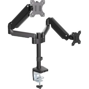 ProMounts Landscape to Portrait Single Monitor Arm for 13" to 32" Screens Holds up to 17.6 lbs. Monitor Stand for Monitors - VESA Mount Compatible