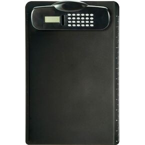Officemate Clipboard with Calculator, Black (83336)