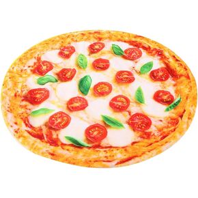 Restokki Soft Washable Simulation Pizza Warm Keeping Dog Cat Blanket Pets Sleep Rest Mat Pad