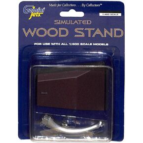 GeminiJets GEMSTD1487 1:400 Simulated Wood Stand (for use with All 1:400 Scale Models)