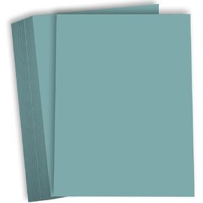 Hamilco Colored Cardstock Scrapbook Paper Vellum 67lb غطاء 8.5 "× 11".
