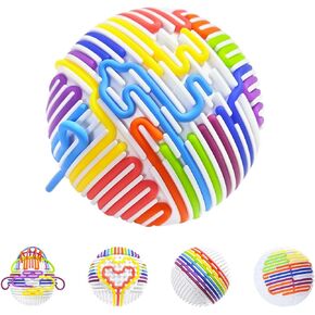 Sensory Activity Balls for Kids with ADHD, Non-Toxic Stress Relief Toys for Anxiety, Durable & Portable Travel Ball for Ages 3+