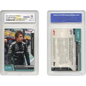 2025 Topps Now Formula 1 Kimi ANTONELLI F1 Debut Rookie Card #14 - Graded GEM-Mint 10