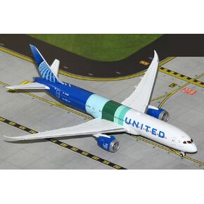 GeminiJets GJUAL2333 United Airlines Boeing 787-9 SAF Future N24988; Scale 1:400
