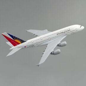 2023 1/400 Scale A380 Philippine Airlines Plane Model Alloy Model Diecast Plane Model for Collection