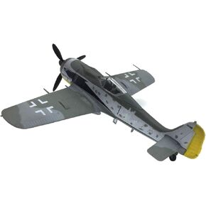 ZEZEFUFU 1:72 Alloy WWII German Fw 190A-8 WüRger Fighter Model Aviation Exhibition Model
