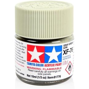 TAMIYA Acrylic Mini XF76 Gray/Green TAM81776 Plastics Paint Acrylic