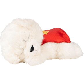 Jazwares DC Superman Sleeping Krypto Plush - 18-Inch Stuffed Collectible Super Hero Toy from Warner Bros. - Officially Licensed - Ages 3+