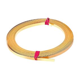 SWJ™ Brass Bezel Wire - 28 Gauge, 3/16" x 5 Feet x 0.013" (4.77 x 0.33mm) - Dead Soft Brass Strip for Jewelry Making, Cabochon Settings, and Bezel Work