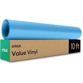 Cricut® Value Permanent Vinyl, Sky Blue (12 in x 10 ft)