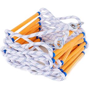 Fire Escape Ladder for Home 26ft Fire Emergency Ladders 3 Story 4 Story Safety Survival Ladders Rope Ladder Emergency Fire Must Haves House