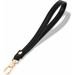 PU Leather Wristlet Strap for Wallet, Genuine Leather Wristlet Strap, Hand Wristlets for Phone Purse Clutch Pouch Phone ID Badge