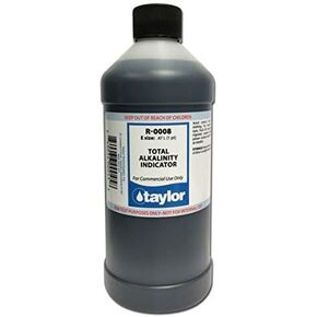 Taylor Technologies Total Alkalinity Indicator, 16 oz. R-0008-E