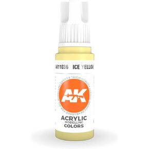 AK Interactive 3rd Gen Acrylic Ice Yellow 17ml