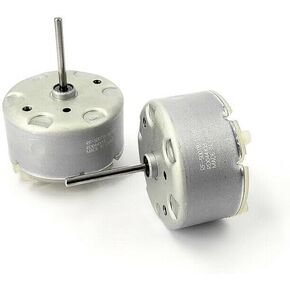 1PC RF-500TB-12560 Round Motor DC 12V 5500RPM 19.7mm Long Shaft for CD Player/Automatic Sprayer/Warning Lights