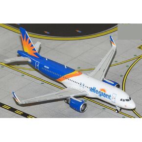 GeminiJets GJAAY2326 Allegiant Air Airbus A320-200 N252NV; Scale 1:400