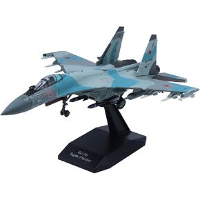 SU-57 Fighter Jet Airplane Model 1/100 Falcon Military Aircraft Diecast Models Camo