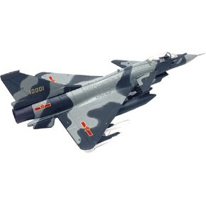 1/144 Scale Chinese Air Force J-10 Vigorous Dragon Fighter Model Alloy Model Diecast Plane Model for Collection