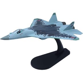SU-57 Fighter Jet Airplane Model 1/100 Falcon Military Aircraft Diecast Models Camo in Kuwait
