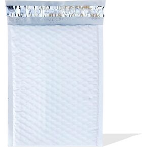 #1 Poly Bubble Mailers 7.25x12 Inch, Padded Envelopes Bags with self Seal, Cushioned Bubble Lined Mailer, 7.25"x 11.25" Usable Space, 200 Pack, Lightweight water-resistance Shipping Bag