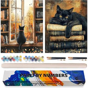 2 Pack Paint by Numbers Kit for Adults Beginner, Flowers Adult Paint by Number Kits on Canvas, DIY Hydrangea Sunflower Landscape Acrylic Painting by Number Kits for Home Decor Gift 16x20 Inch in Saudi Arabia
