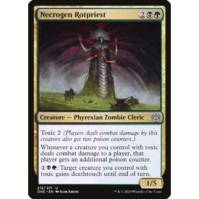 Magic: the Gathering - Necrogen Rotpriest (212) - Phyrexia: All Will Be One