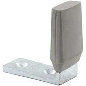 C.R. LAURENCE J4592 CRL Floor Mounted Heavy Duty Angle Stop With Rubber Bumper