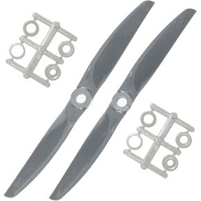 XOAR x Gemfan RC Propellers Vortex 6x4 6 Inch 2 Blade Electric Glass Fiber Nylon Propeller for Electric RC Planes (6 x 4, Tractor, Pack of 2)