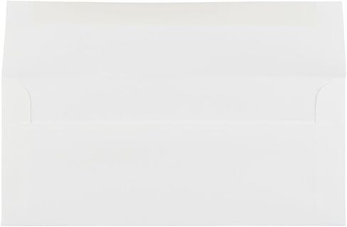 LUXPaper #10 Business Envelopes | Peel & Press | 4 1/8" x 9 1/2" | Natural | 30% Recycled | 80lb. Text | 50 Qty in Saudi Arabia