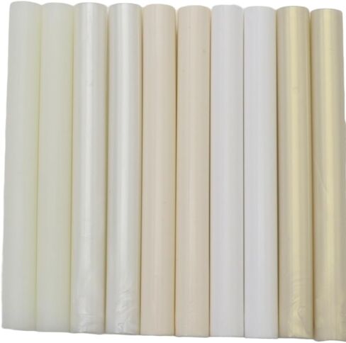 Blue Wax Seal Sticks -5 Color Glue Gun Sealing Wax Sticks for Wax Seal Stamp - Perfect for Wedding Invitations, Cards Envelopes, Snail Mails, Wine Packages Pack of 10 (10, Blue) in Saudi Arabia