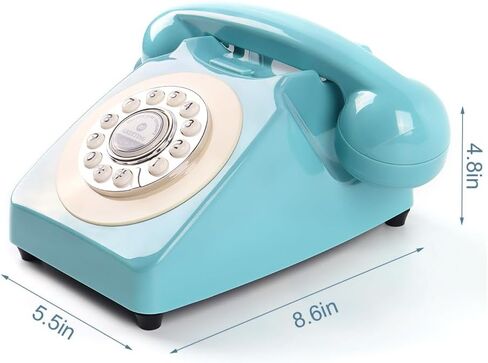 هاتف ريترو سلكي، هواتف TelPal القديمة القديمة، هواتف أرضية كلاسيكية عتيقة من ثلاثينيات القرن العشرين لديكور المنزل والمكتب، هاتف فندقي مبتكر مع إعادة الاتصال in Kuwait