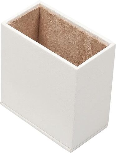 MOOG Leather Double Document Tray - Pen Holder - Note Paper Holder -3 Accessories-Desk Organizer - Office Desk Accessories - Desktop Storage - 3 PCS (Blue) in Saudi Arabia