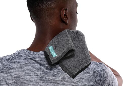 منشفة اليوغا - مملوءة بالفحم المنشط لإزالة السموم والعرق - مصنوعة من خيوط القطن المائي الصديقة للبيئة - قابلة للتحلل البيولوجي ومستدامة - لجميع الأعمار in Kuwait