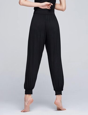 Daydance Modal Athletic Harem Pants Wide Leg Comfy Dance Pants for Workout, Yoga in Saudi Arabia