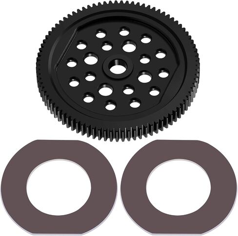Gear Main Gear 48p 87t 93t Spur Gear for ECX 2WD Ruckus/AX/Brutus/Circuit/AMP MT/AMP DB/AMP CRUSH/K & N TORMENT HORIZON 1/10 RC PRODRADES (93T) in Saudi Arabia