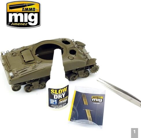 Ammo of Mig Jimenez Amo Brass Toothpick 3 Bottles Hobby Tool AMO-8026 in Saudi Arabia