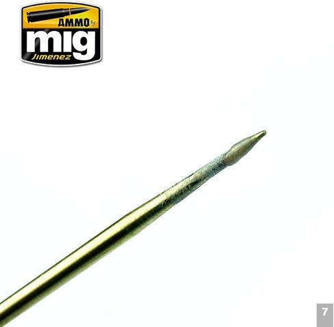 Ammo of Mig Jimenez Amo Brass Toothpick 3 Bottles Hobby Tool AMO-8026 in Saudi Arabia