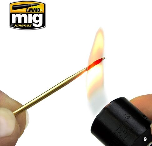 Ammo of Mig Jimenez Amo Brass Toothpick 3 Bottles Hobby Tool AMO-8026 in Saudi Arabia