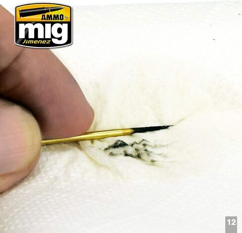 Ammo of Mig Jimenez Amo Brass Toothpick 3 Bottles Hobby Tool AMO-8026 in Saudi Arabia