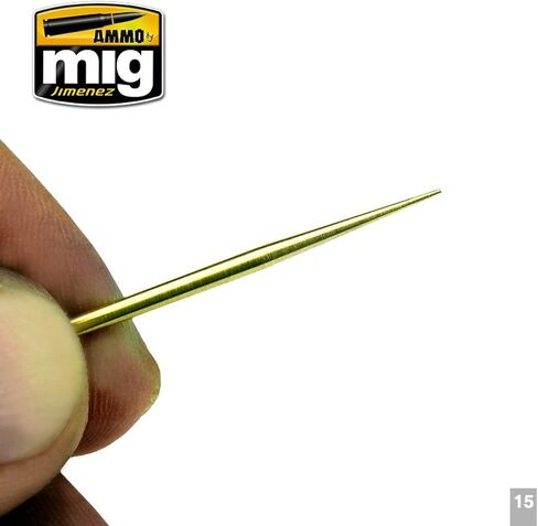 Ammo of Mig Jimenez Amo Brass Toothpick 3 Bottles Hobby Tool AMO-8026 in Saudi Arabia