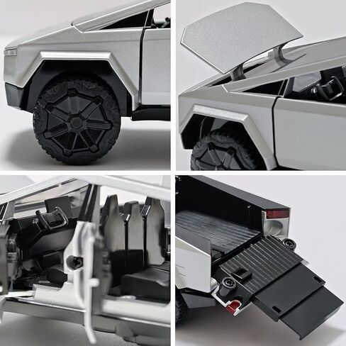 لعبة لعبة للأطفال 1/32 لعبة بيك آب Truck Toy ، سيارة ألعاب الزنك ، والانسحاب ، والأضواء ، وسيارات الألعاب الصوتية ، ونموذج قابل للتحصيل للأطفال الذين تتراوح أعمارهم بين 3 + (شريحة) in Kuwait